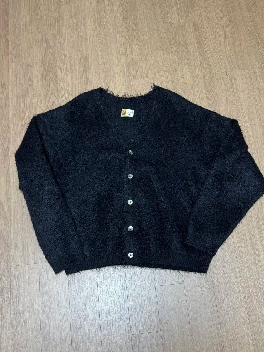 90s St Michael モヘア　ブラック　ショートカーディガン　UK製 90s St Michael モヘア ブラック ショートカーディガン UK製