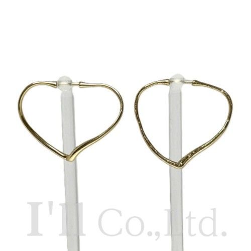 Tiffany&Co. ティファニー オープンハート フープ ピアス スモール 