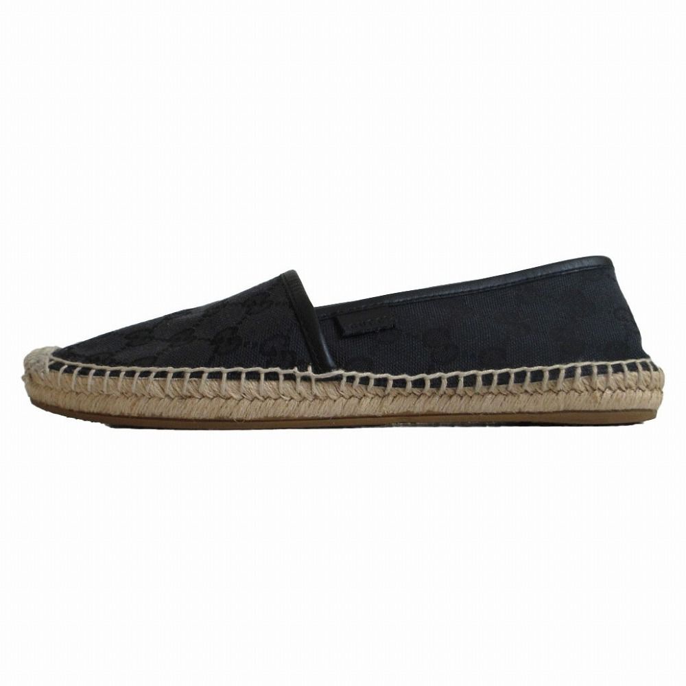 GUCCI グッチ 466902 GG柄 エスパドリーユ スリッポン シューズ