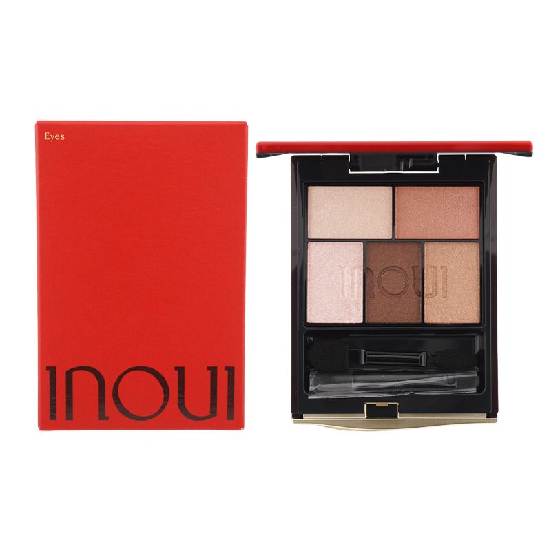 定番，新作登場 inoui 資生堂 インウイ アイズ 04 モーヴブラウン アイカラー 5g 保湿 グラデ―ション フローラルフルーティシプレの香り[定形内郵便] アイシャドウパレット