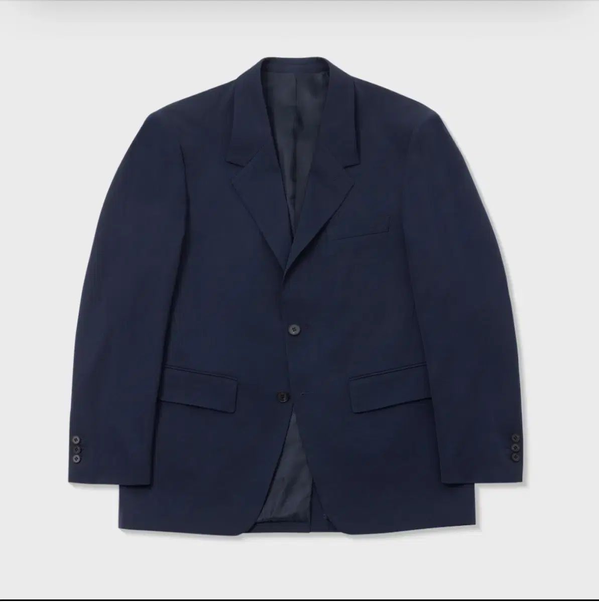 デルディオ ウールガバジン ブレザー ジャケット