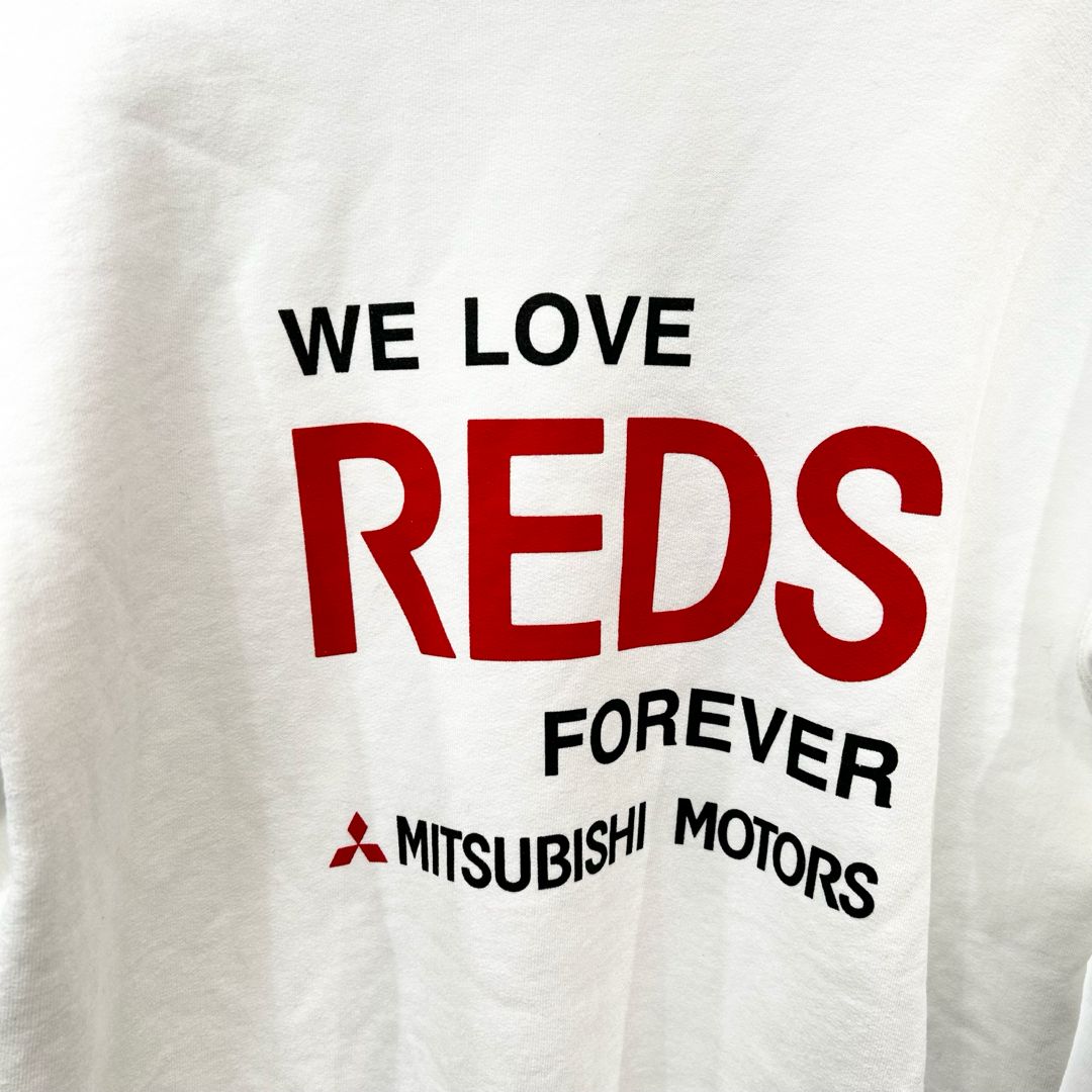 90s 浦和レッズ レディアプリント スウェット Jリーグ 浦和 レッズ RED
