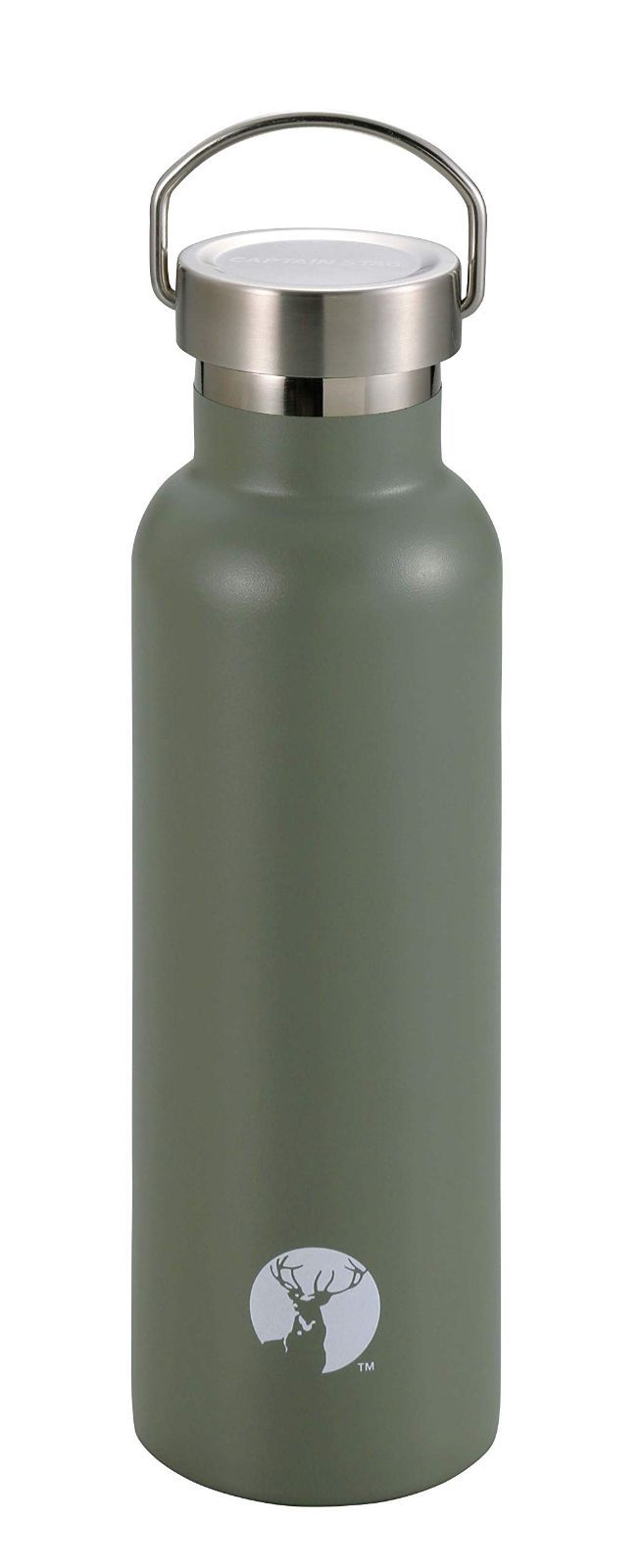 STAG) スポーツボトル 水筒 キャプテンスタッグ(CAPTAIN 直飲み ダブルステンレスボトル 真空断熱 HDボトル 600ml 1000ml