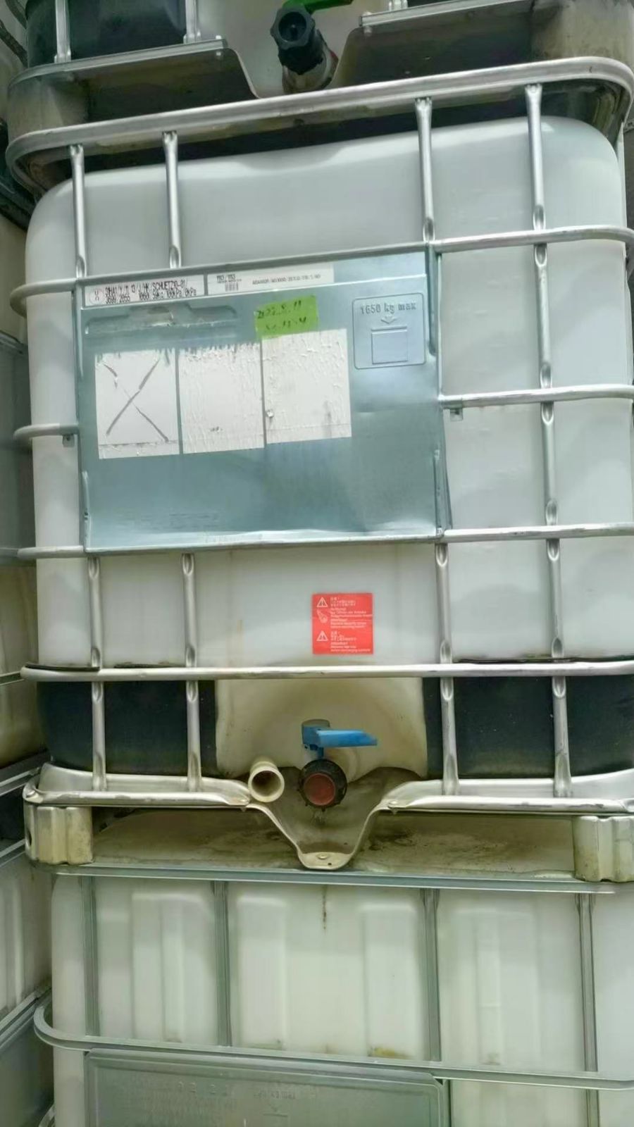 茨城引取限定】【着色・サビ有】【1個】中古 貯水タンク IBCタンク IBC