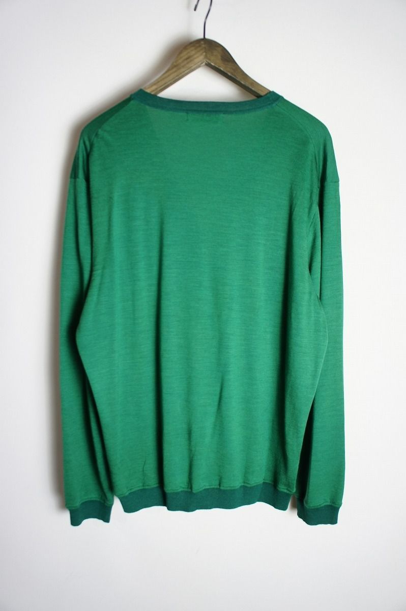 美品23SS WRAPINKNOT ラッピンノット WK23S-MCS07 Merino Wool L