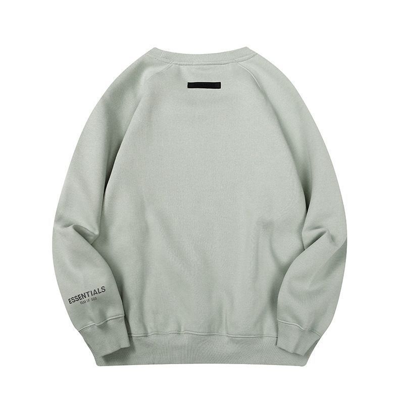 ＜SSFOG FEAR OF GOD ESSENTIALS＞カップルメンズコットン裏地毛長袖トレーナーキャジュアルトップス