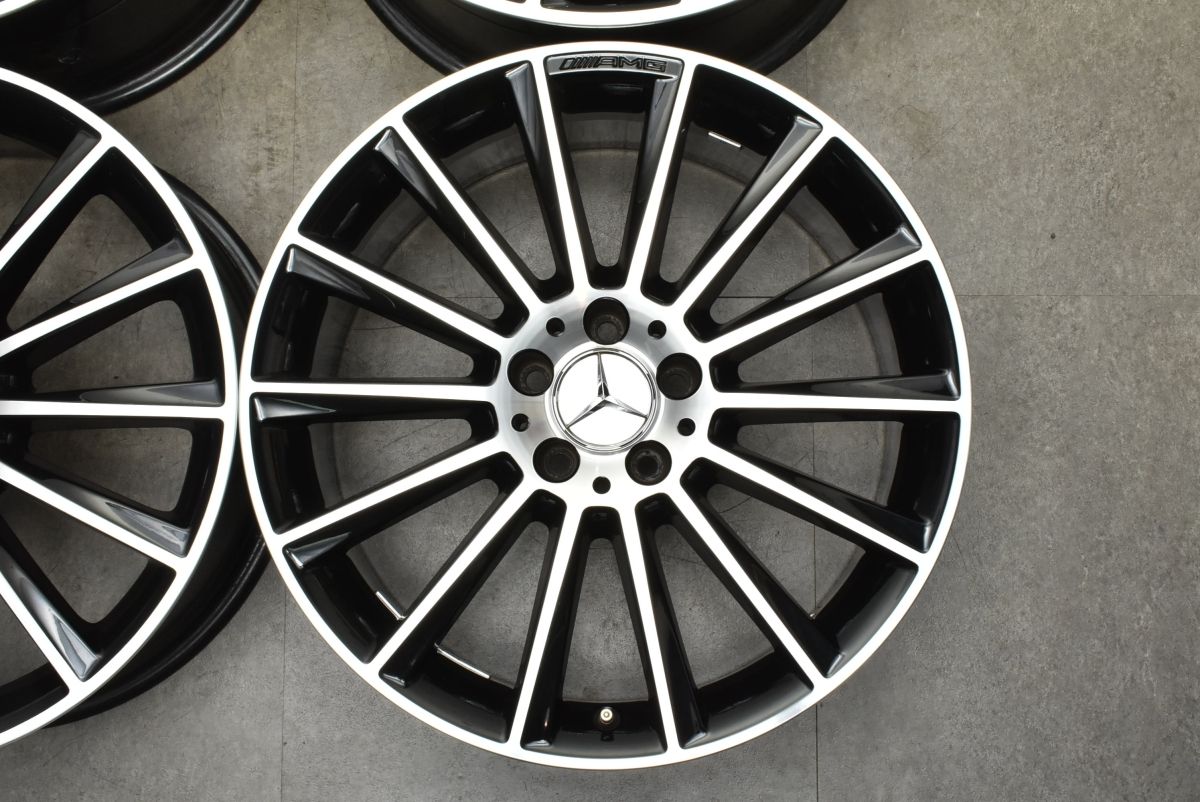 ★ベンツ AMG W205 Cクラス 18インチ 8.5J +49 PCD 112 5H 純正ホイール 1本 ベンツ Cクラス W205 純正 AMG 8.5J 18インチ 5穴 +49 ベンツ c