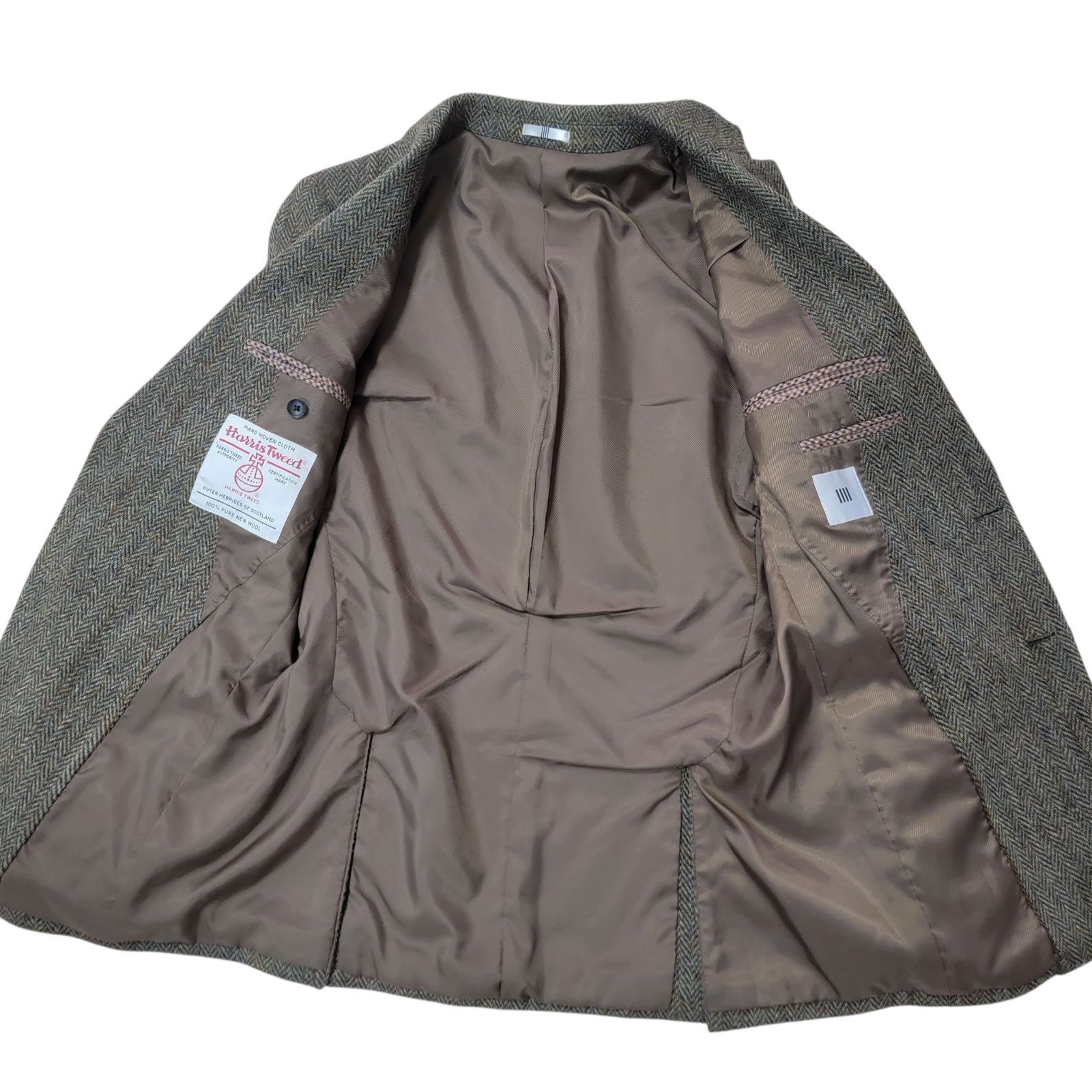 ほぼ未使用】HARRIS TWEED ハリスツイード生地 HARRIS TWEED