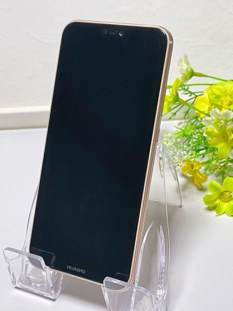 ☆美品☆au ☆HWV32☆ピンク☆8ok SIMフリー HUAWEI P20 lite ピンク au HWV32 未開封（HUAWEI P20