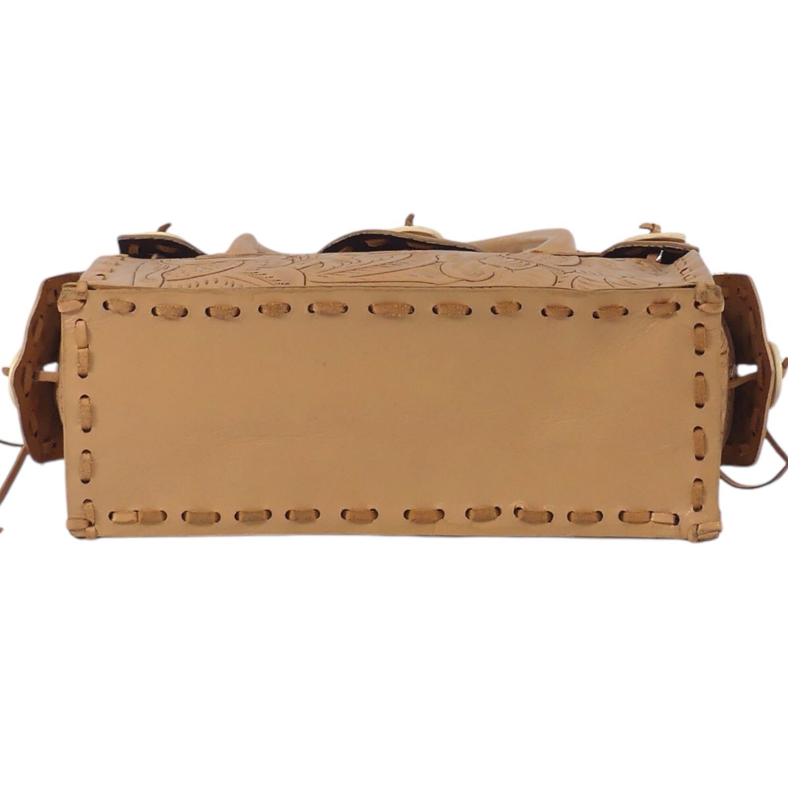 即決☆Carving Tribes☆オールレザーハンドバッグ カービングトライブ 即決☆Carving Tribes☆オールレザーハンドバッグ カービングトライブ