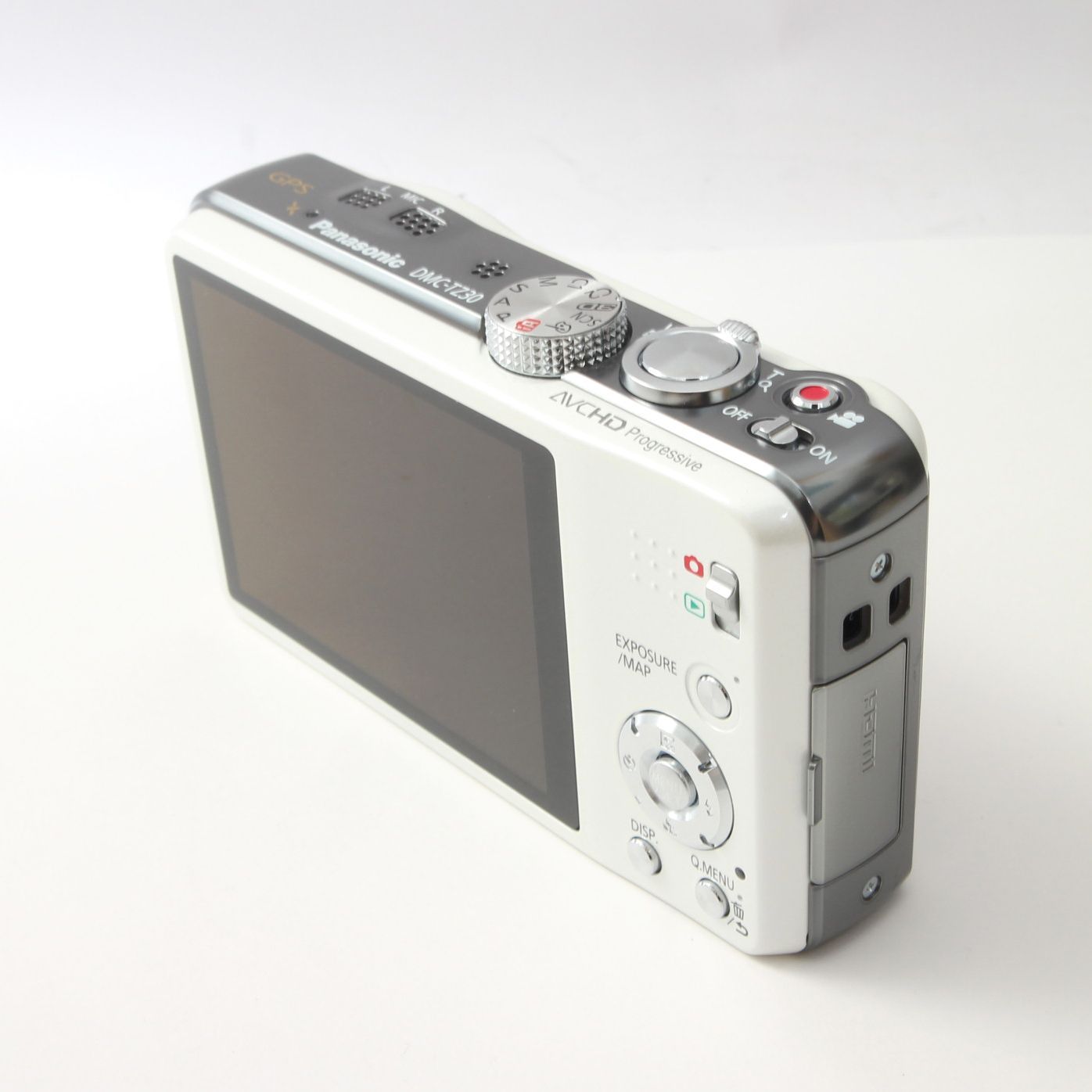 パナソニック Panasonic LUMIX DMC-TZ30 ホワイト コンパクトデジタル 