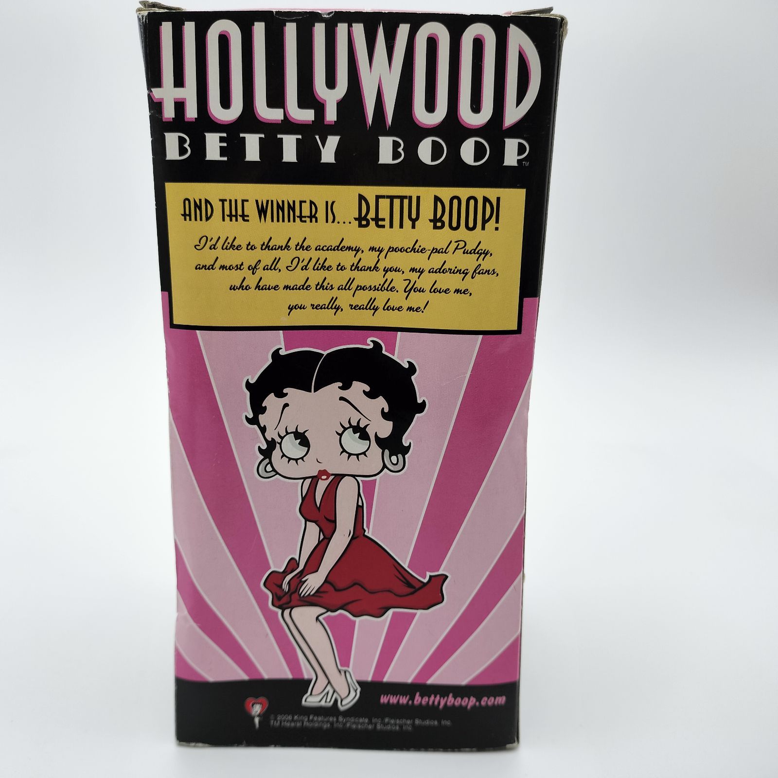 Betty Boop ベティ・ブープ ボブルヘッドスタチュー フィギュア 首振り 未使用美品】Betty Boop ベティ・ブープ ボブルヘッドスタチュー