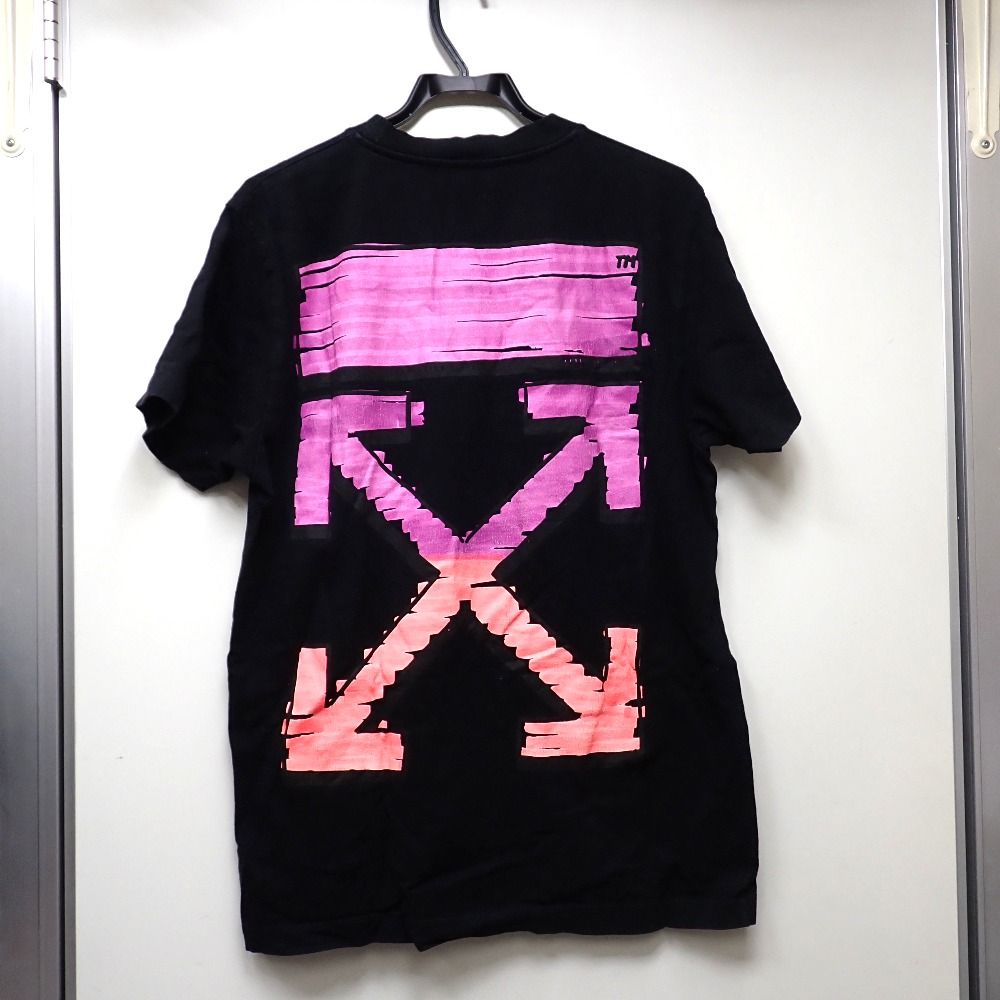 Ft1250331 オフホワイト 半袖Tシャツ マーカークロスアロー 