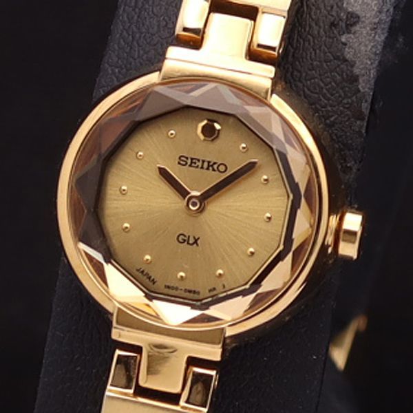 SEIKO/セイコー レディース QZ ゴールドカラー 50本セット【B43 