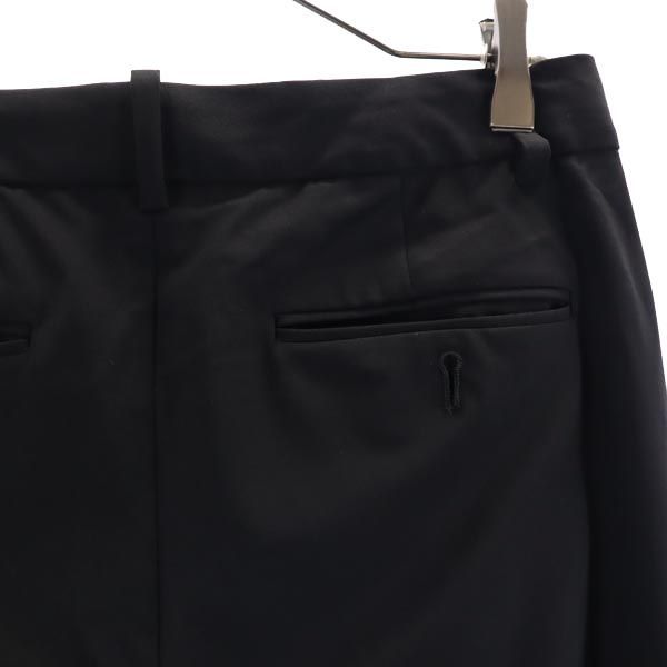 【美品】セオリー　パンツスーツ　2 ブラック　ノーカラー　セットアップ セオリー パンツスーツ 上下セットアップ 上:2/下:0 ブラック