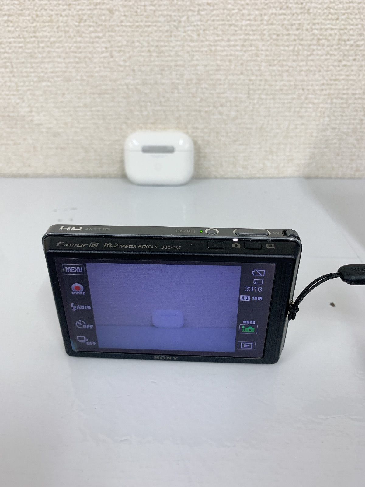 3【通電・動作確認済】SONY ソニー Cyber-shot DSC-TX7 デジカメ 