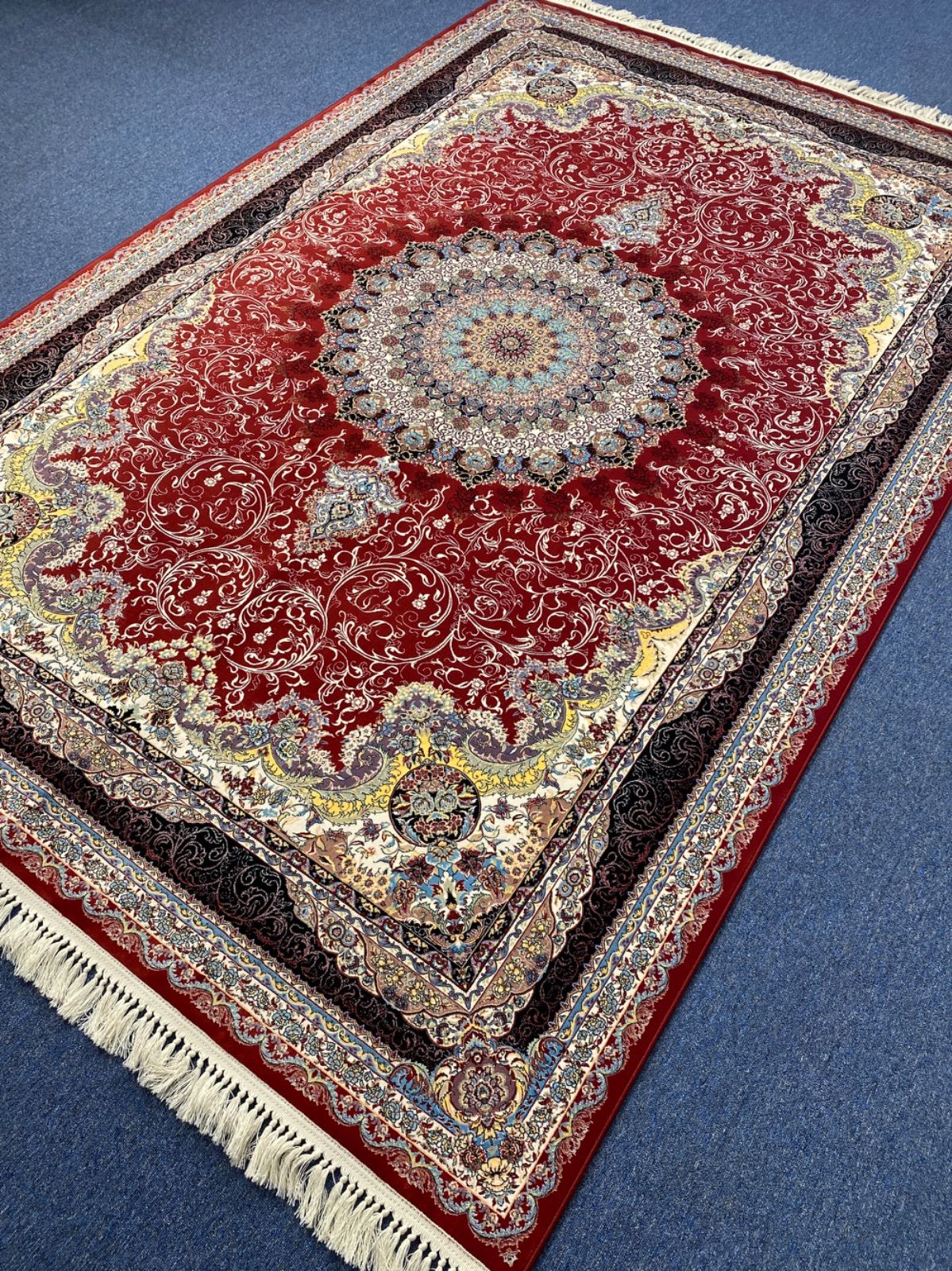 ペルシャ絨毯151×242新品未使用 カーペット ラグ Made in Iran