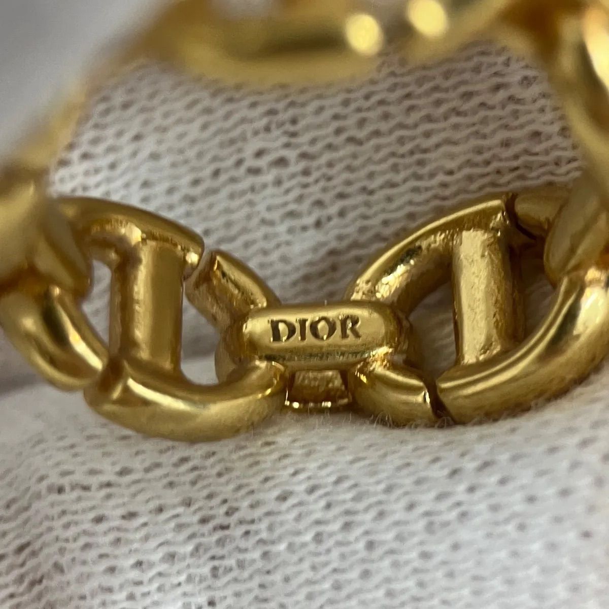 定価58,000円・美品】DIOR ディオール CD ICON チェーン リング 