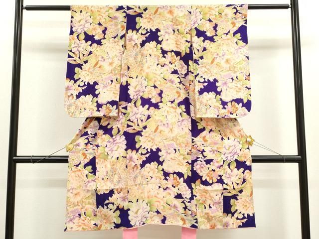 平和屋着物[]アンティーク 大正ロマン 七五三 女の子 7歳 祝着 四つ身