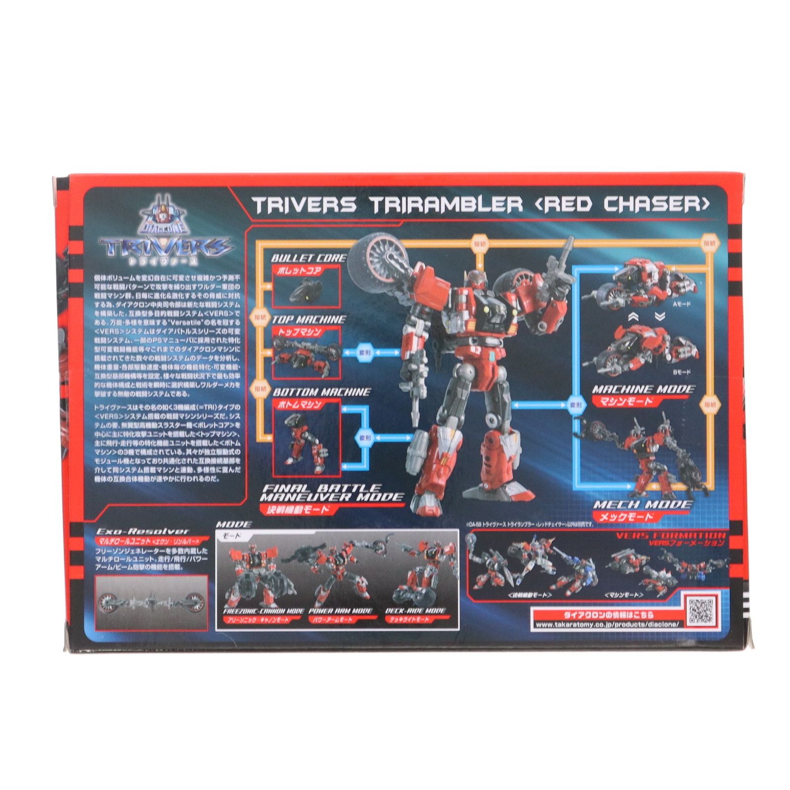 【中古】ダイアクロン トライヴァース トライランブラー〈レッドチェイサー〉 DA-59 トライヴァース トライランブラー＜レッドチェイサー