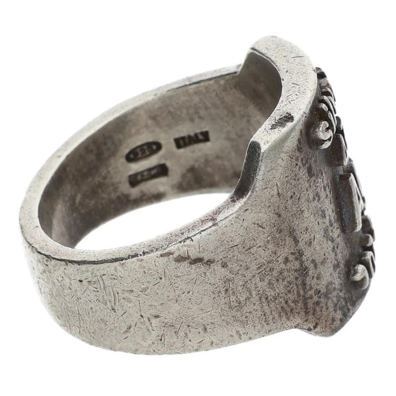 メゾンマルジェラ シルバーリング メンズ 18.5号 WWW_SHINETEETH_COM