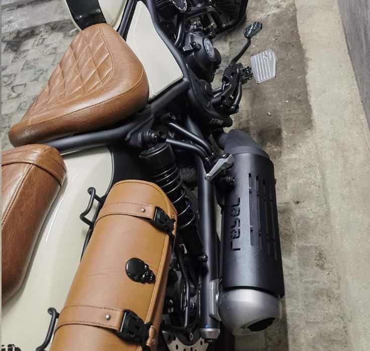 ホンダ 用 レブル マフラーガード ヒートシールド カバー HONDA 用 Rebel 250/500 CM/CMX300/500 マフラーカバー ドレスアップ ヒートシールド 汎用 社外品