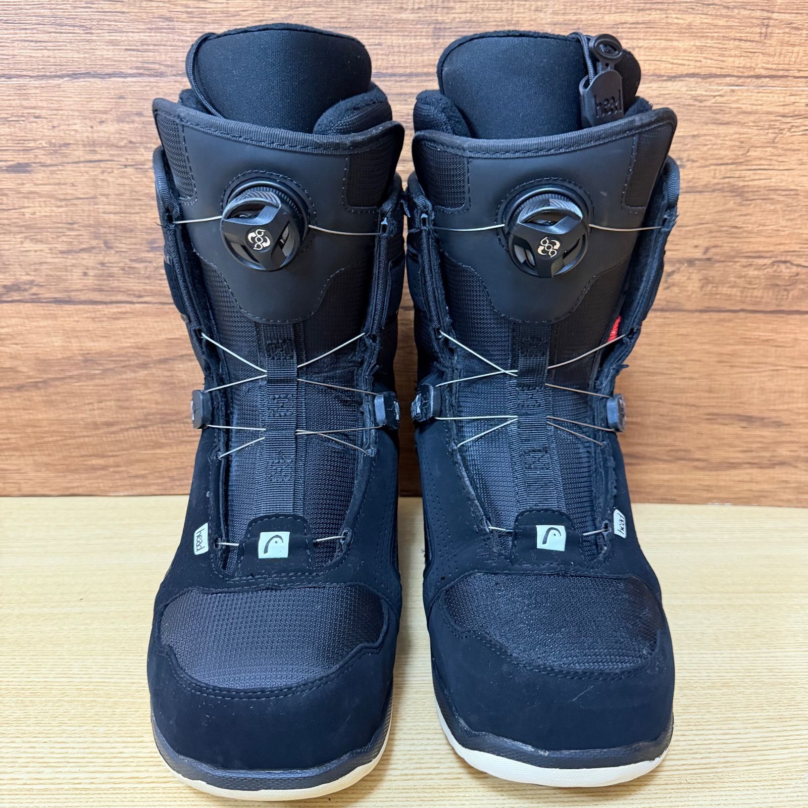 HEAD ヘッド STRIKE ストライキ SNOWBOARD スノーボードブーツ 26cm BOA ダイヤル式 オールラウンドモデル パウダー ジャンプ グラトリ ジブ トリック フリーラン