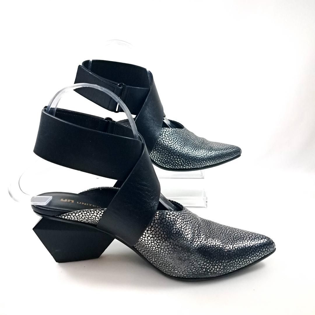 UNITED NUDE アンクルストラップ ポインテッドトゥヒール UNITED NUDE アンクルストラップ ポインテッドトゥヒール