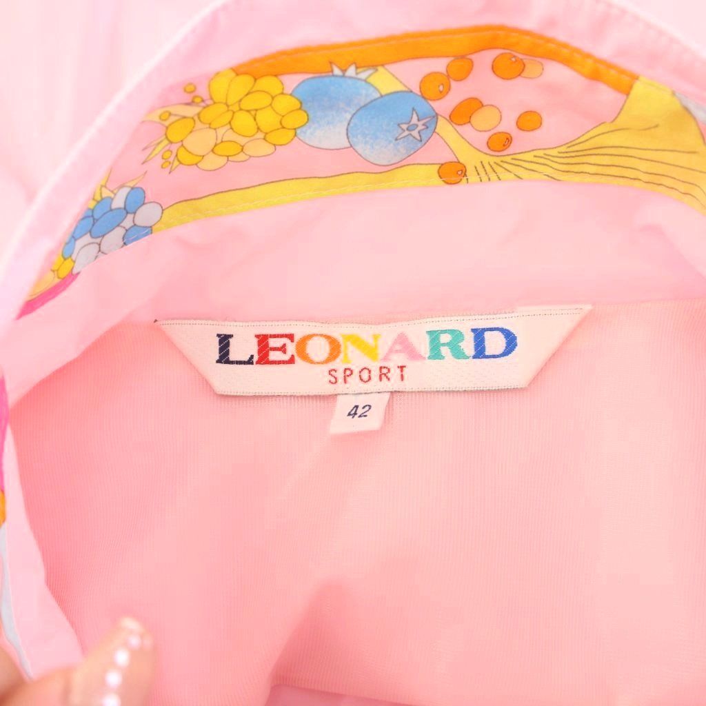 レオナールスポーツ LEONARD SPORT ベスト スタンドカラー