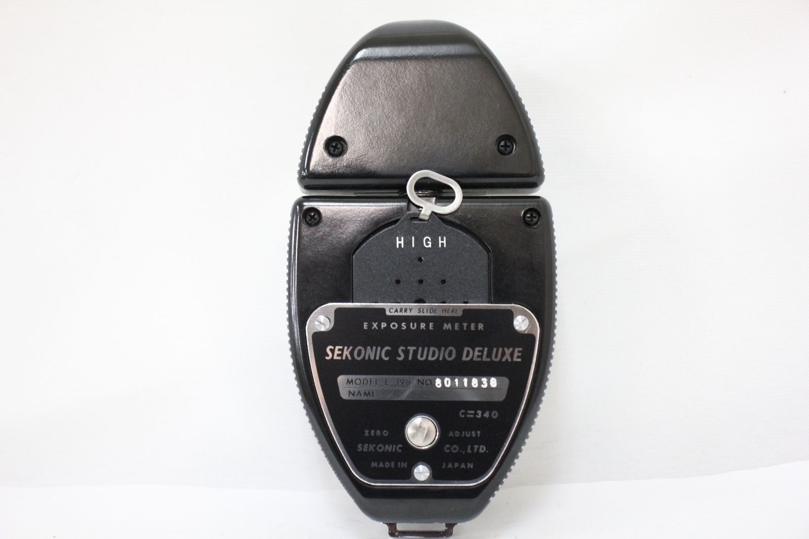  元 き SEKONIC スタジオ model L-398 説明書 ケース付き 露出計 e 2801 露出計 カメラアクセサリー