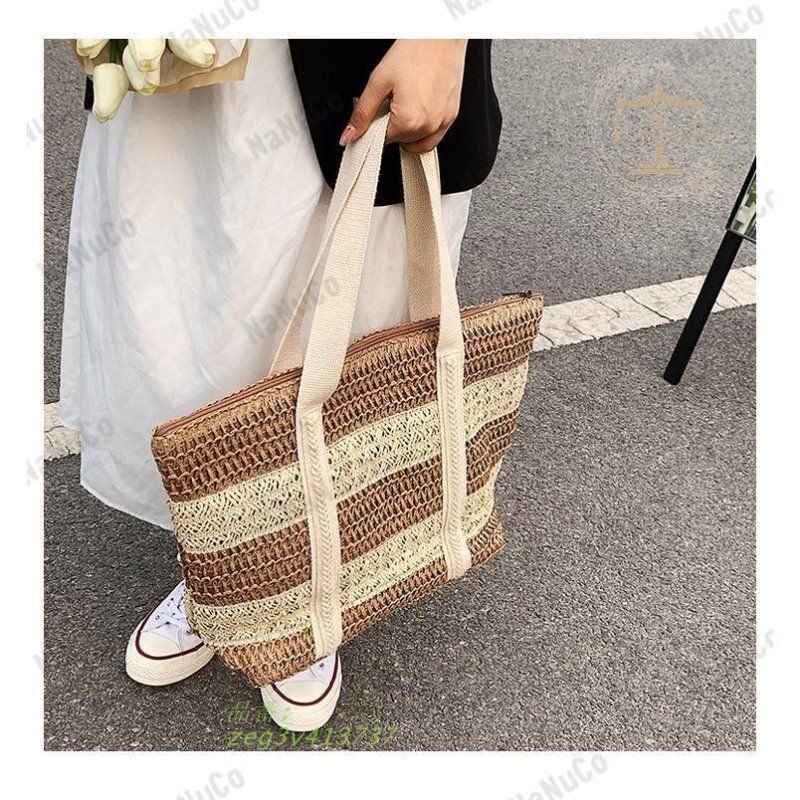 レディースカゴバッグ セール】 ストライプカラー かごバッグ （かごバッグ）｜any SiS