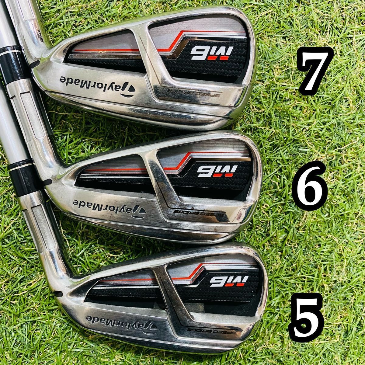 【良品】初心者推奨 テーラーメイド M6 メンズアイアンセット 6本 R 良品】初心者推奨 テーラーメイド M6 メンズアイアンセット 6本