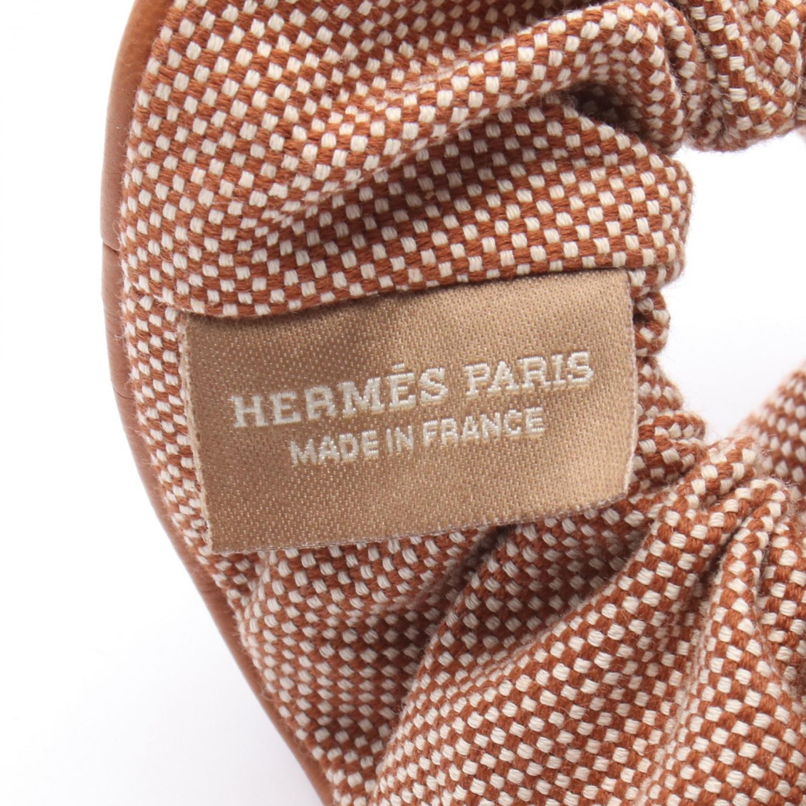 新品未使用　エルメス　シュシュ 《クラウディア》 プラン・エア　本物保証 エルメス(HERMES)エルメス シュシュ クラウディア プラン エア その他