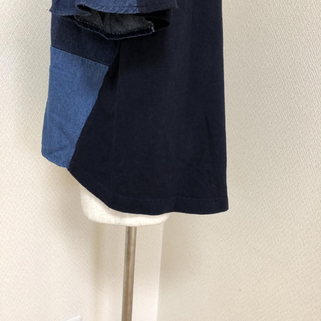 ATSURO TAYAMA アツロウ タヤマ レディース 半袖 Tシャツ フレアスリーブ デニム切替 スウェット ATSURO TAYAMA（アツロウ タヤマ） レディース トップス