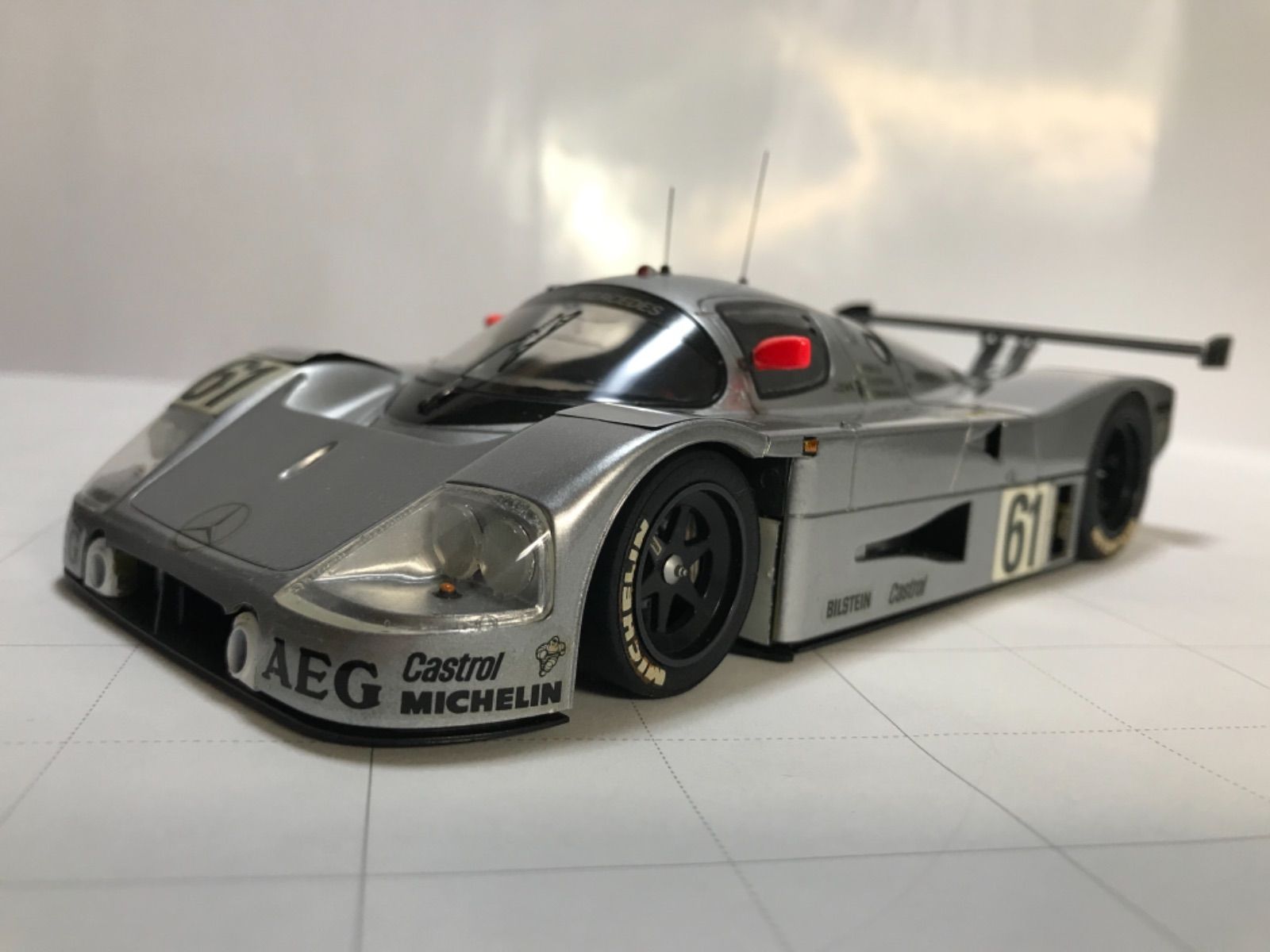 タミヤ ザウバーメルセデスC9 1/24プラモデルの完成品 - メルカリ タミヤ ザウバーメルセデスC9 1/24プラモデルの完成品 - メルカリ