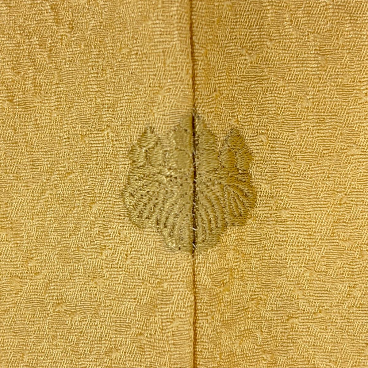 付下げ 身丈161cm 裄丈68cm L 袷 扇面 雲文 刺繍 ぼかし 薄