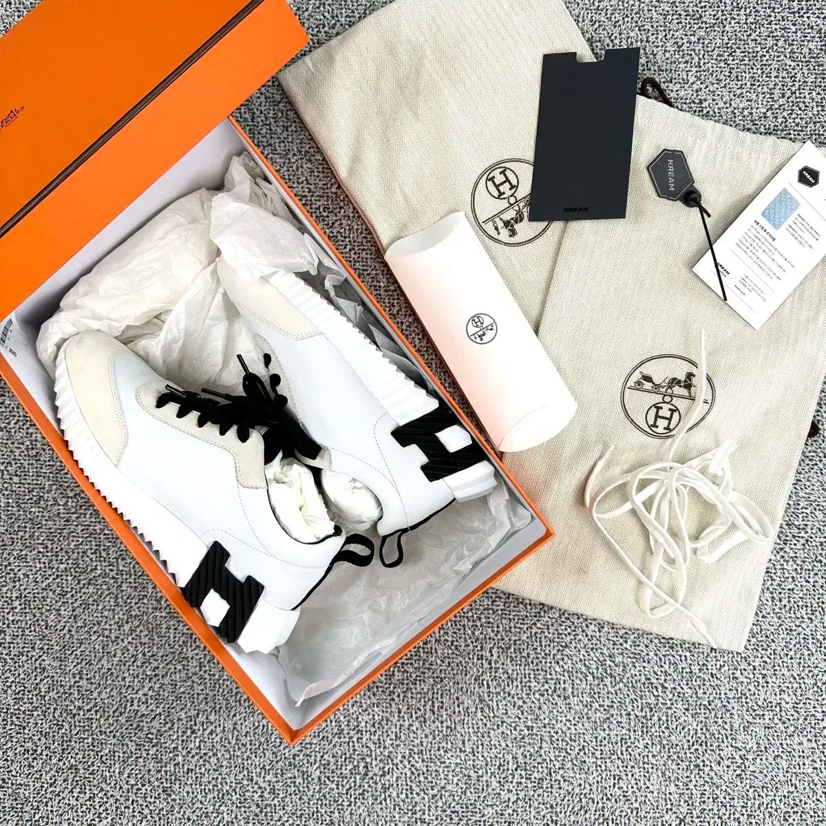 S グレード/ 36 サイズ HERMES(エルメス) バウンシング スニーカーズ