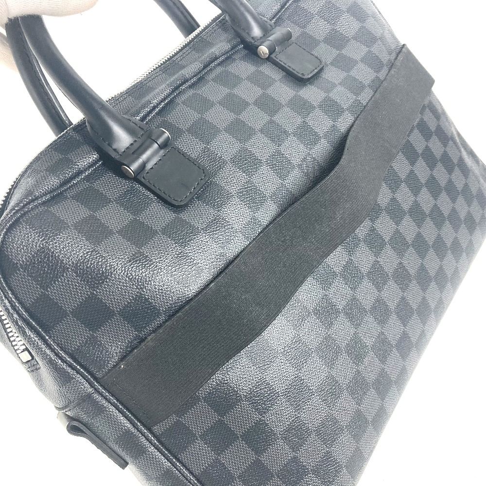 LOUIS VUITTON ルイヴィトン ダミエ・グラフィット ホライゾン ビジネスバッグ ショルダー付き LOUIS VUITTON ルイヴィトン ダミエ・グラフィット ホライゾン