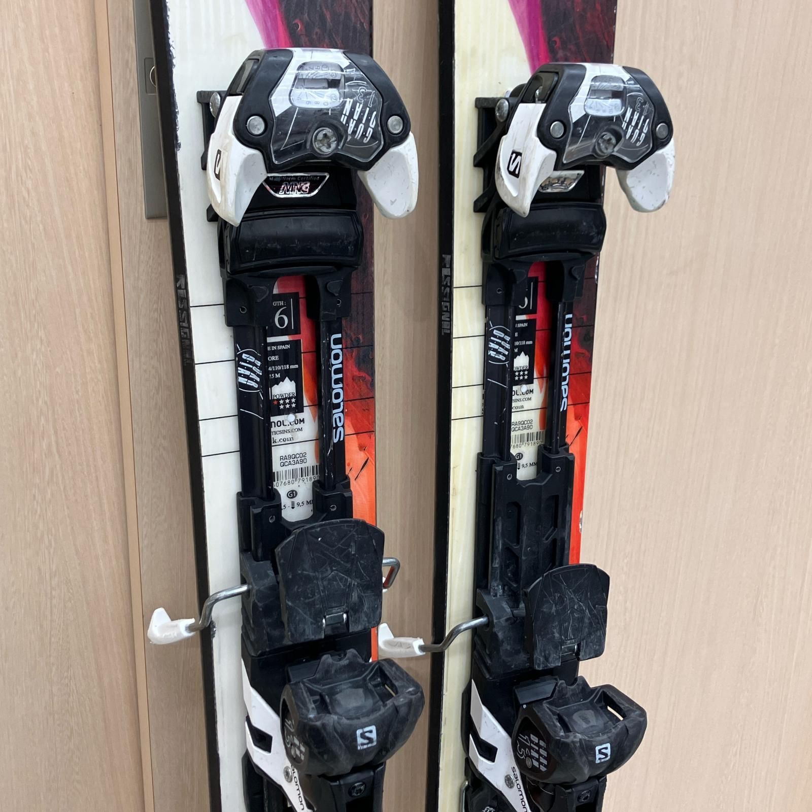ROSSIGNOL ロシニョール スキー パウダースキー 176cm パープル  