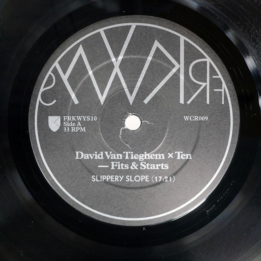 米 帯付き US盤 DAVID VAN TIEGHEM X TEN/FITS & STARTS/THE
