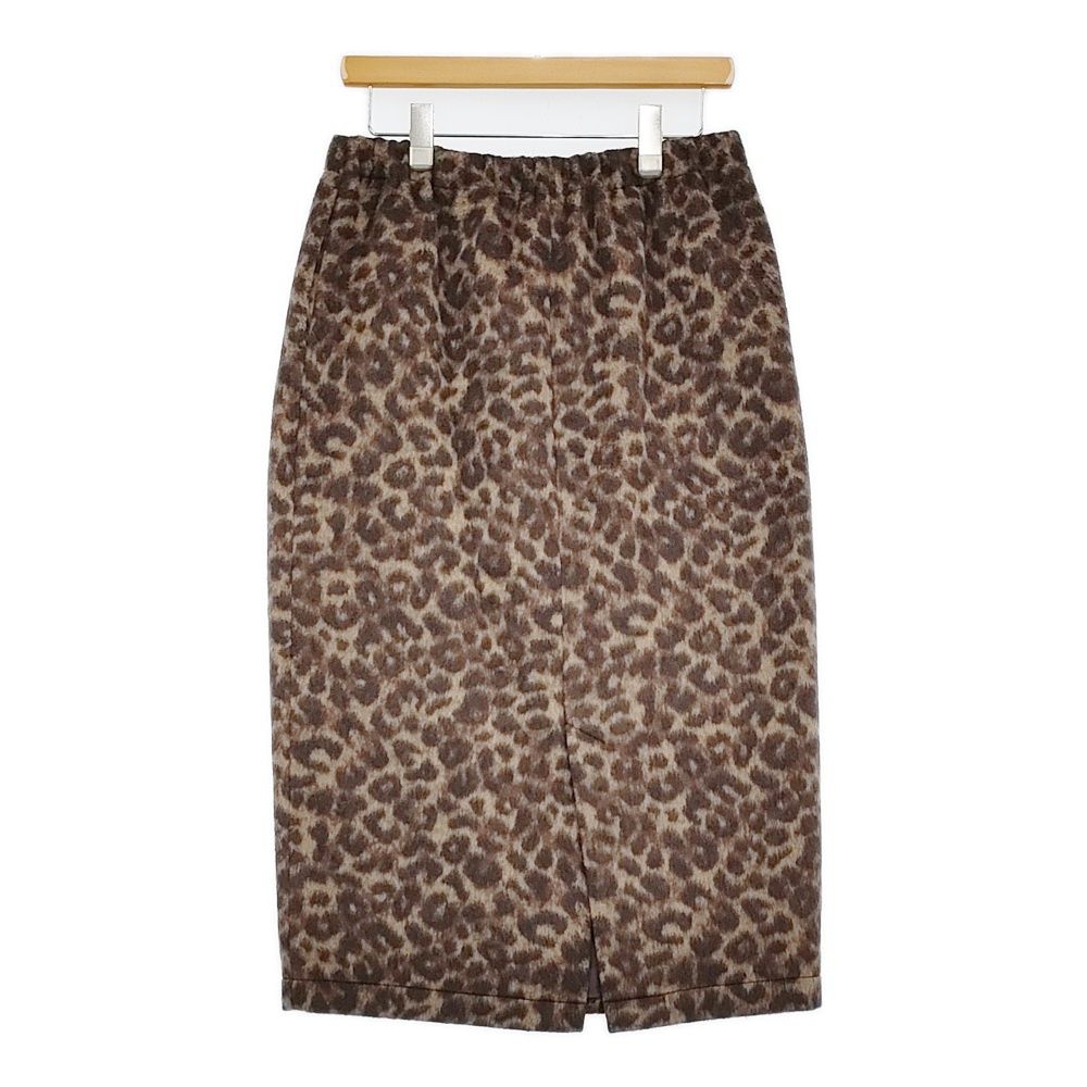 JOURNAL STANDARD LUXE レオパードJQタイトイージースカート 定23100円 24AW ブラウン レディース ジャーナル ラックス 5-0908T♪