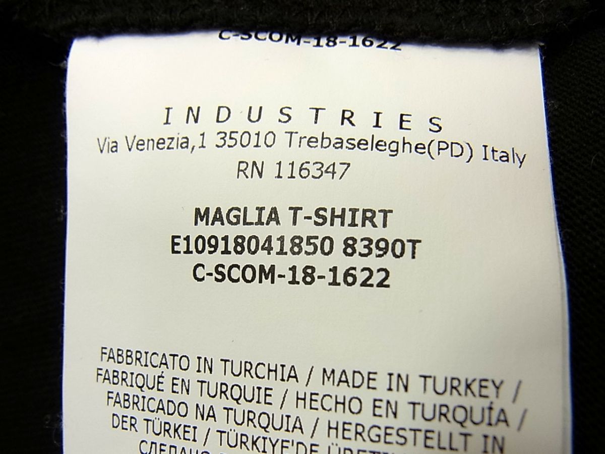 定価4万◇MONCLER MAGLIA T-SHIRTC-SCOM-18-1622 モンダックロゴ 半袖  