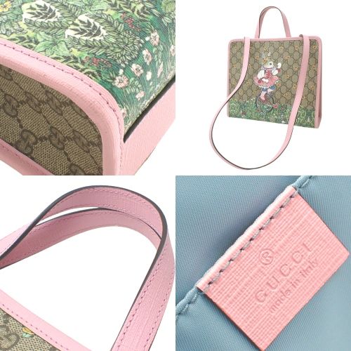 かわいいうさぎ　GUCCI 92699 キャンバス　ハンドバッグ GUCCI（トートバッグ）のフリマアイテム一覧