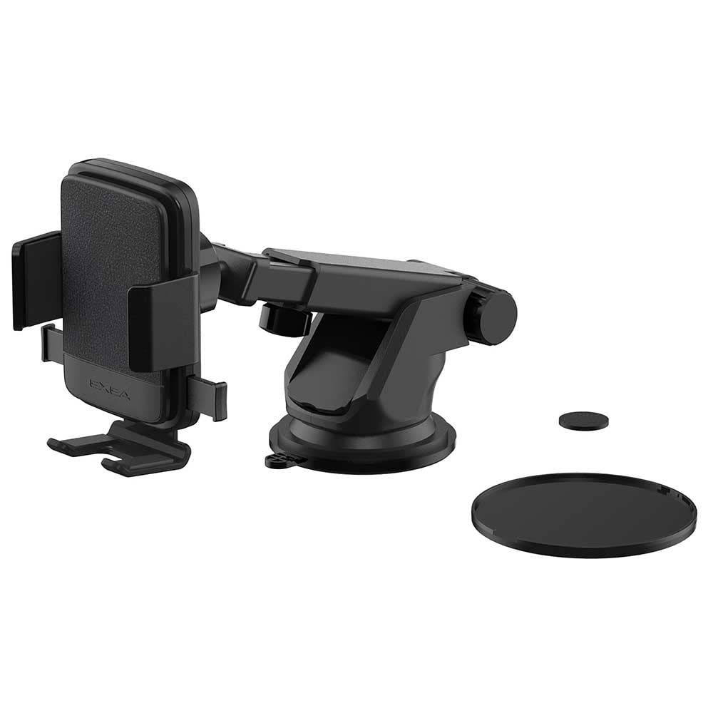 星光産業 車内用品 EXEA(エクセア) スマホホルダー エアコン EC-213 (ブラック)