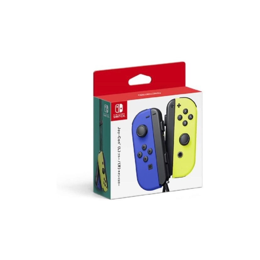 任天堂純正品】Joy-Con(L) ブルー/(R) ネオンイエロー アイベントショップ メルカリ