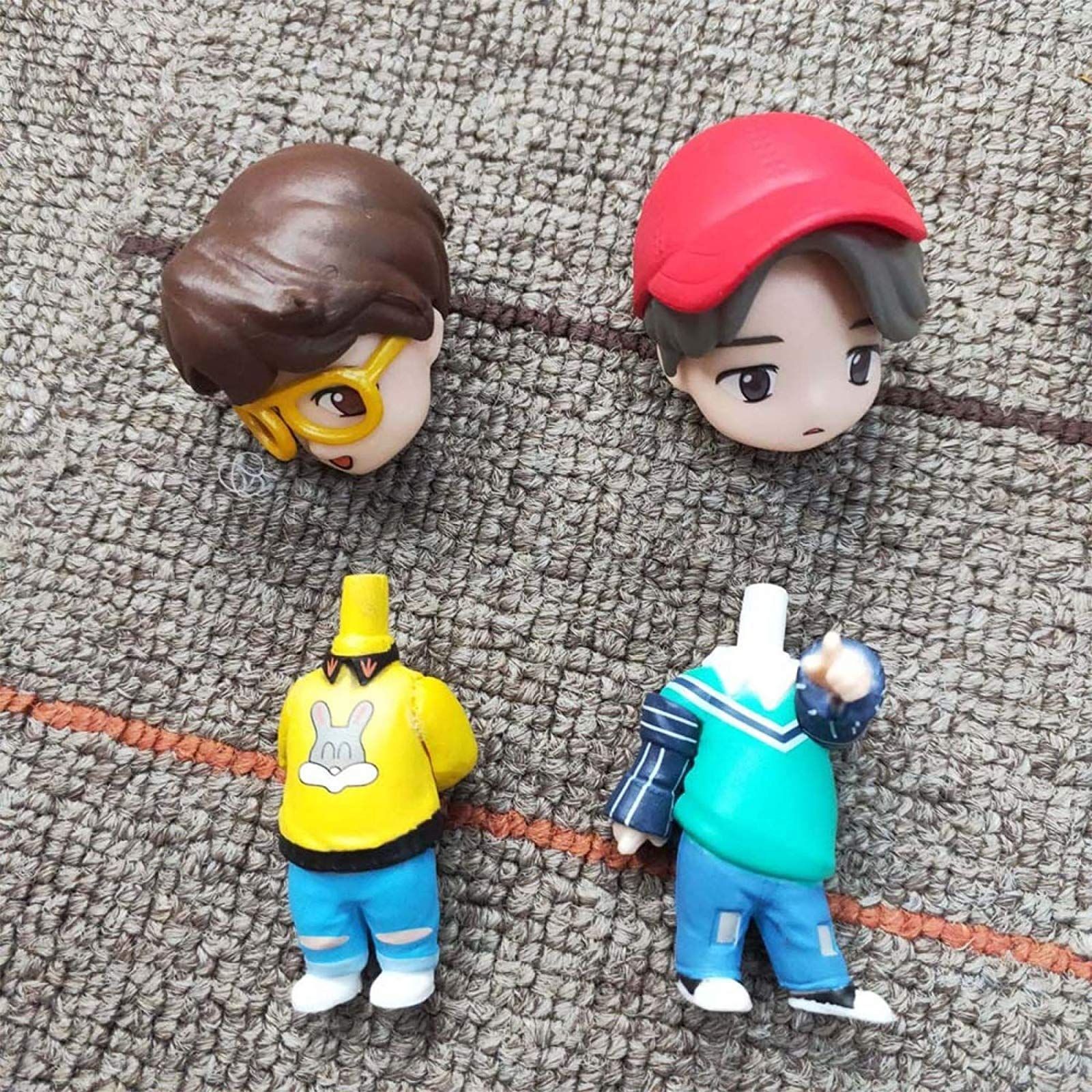 I4-30】◇ BTS ミニドール SUGA & V フィギュア マテル