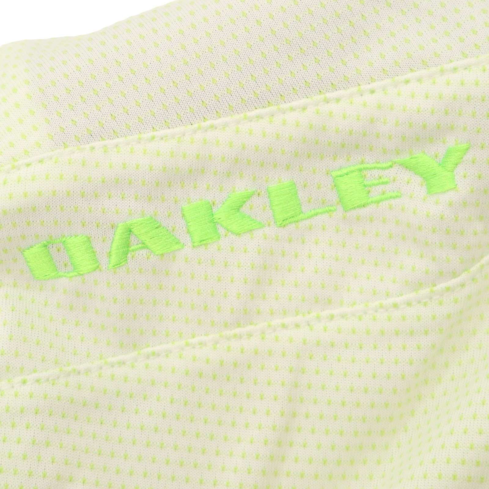 OAKLEY オークリー 春夏 ロゴ刺繍☆ 半袖 ボタンダウン ポロシャツ Sz