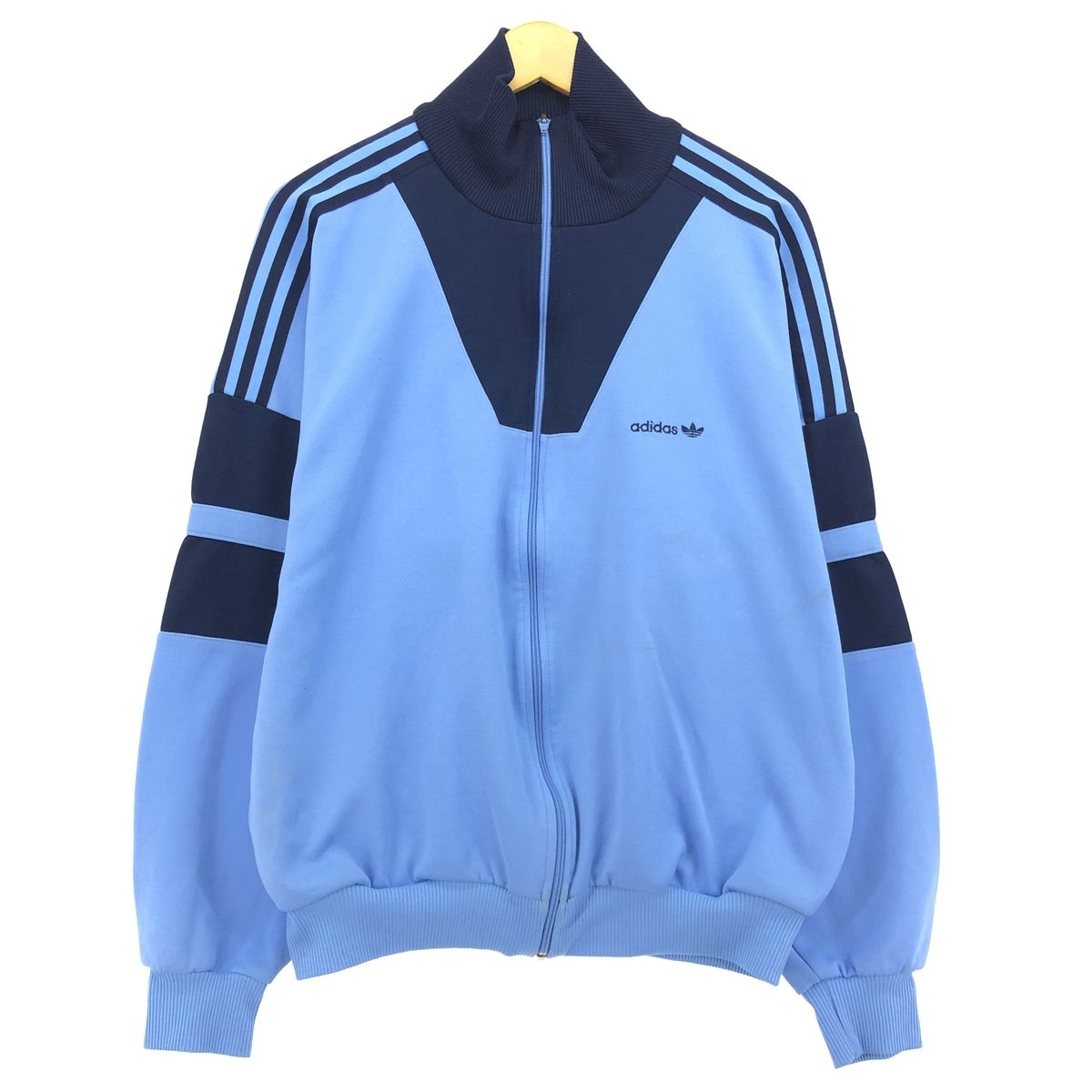 古着 80年代 アディダス adidas ジャージ トラックジャケット メンズXL 