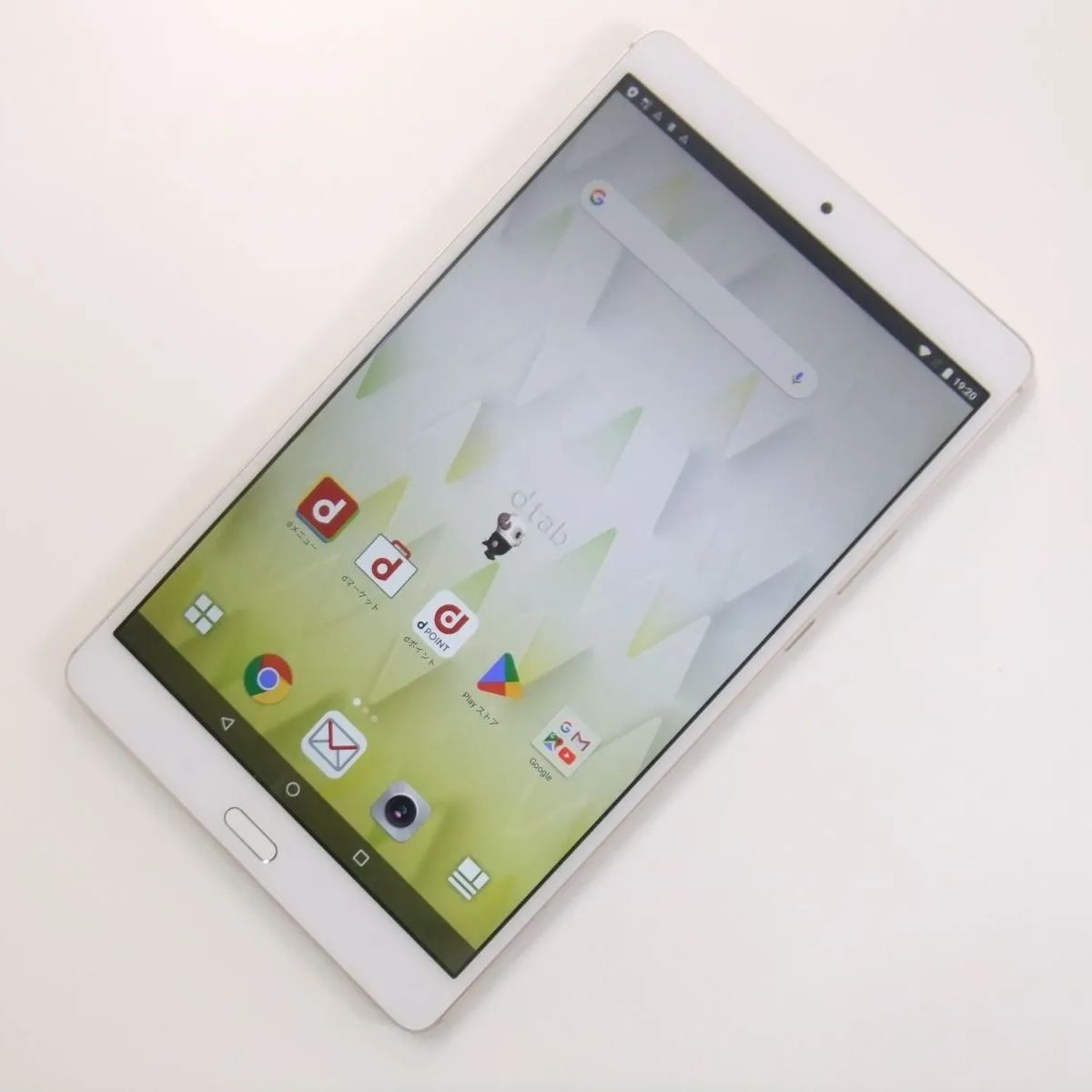 【中古】 dtab Compact d-01J ゴールド docomo SIMロック解除済