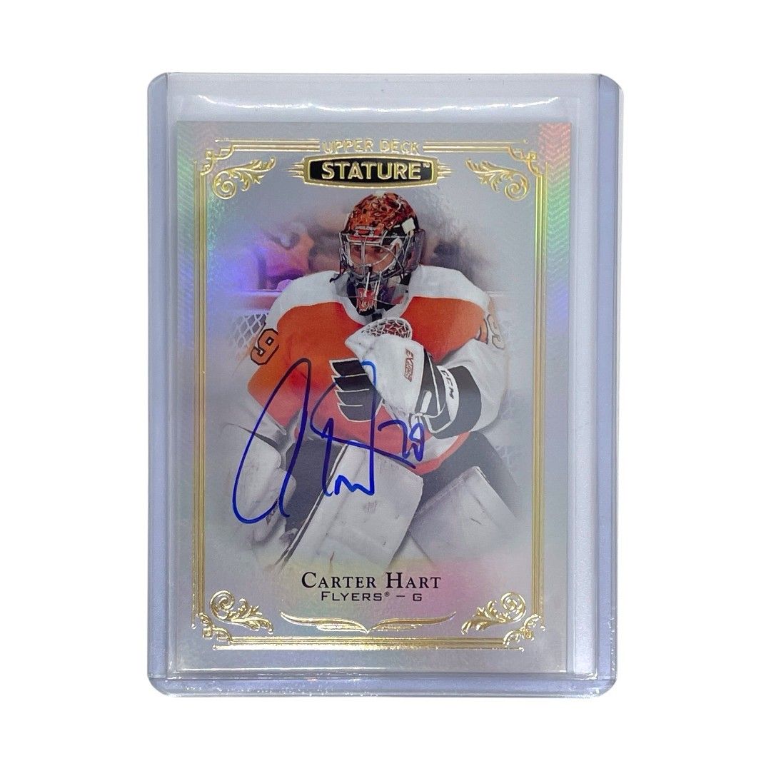 UPPER DECK NHLカード STATURE CARTER HART FLYERS 23 IT1
